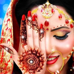 أيقونة Royal Bride Mehndi Salon Game
